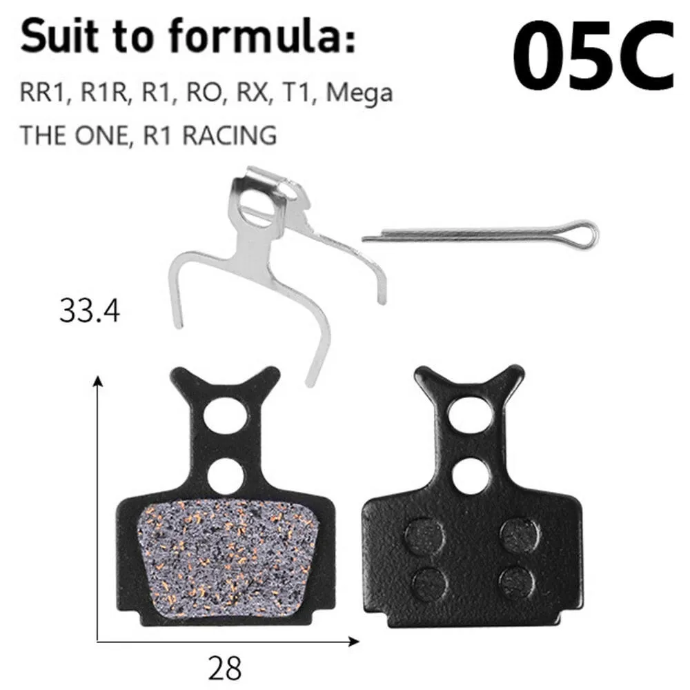 1 Pair/2pcs MTB DISC Brake Pads for Shimano XT DEORE MT200 315 For Magura/TEKTRO/AVID/MEGURA/HAYS Resin/Metal Disc Brake Pads