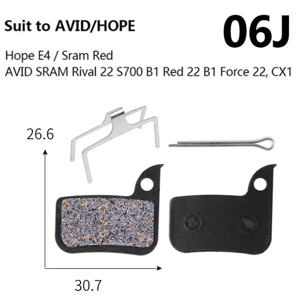 1 Pair/2pcs MTB DISC Brake Pads for Shimano XT DEORE MT200 315 For Magura/TEKTRO/AVID/MEGURA/HAYS Resin/Metal Disc Brake Pads