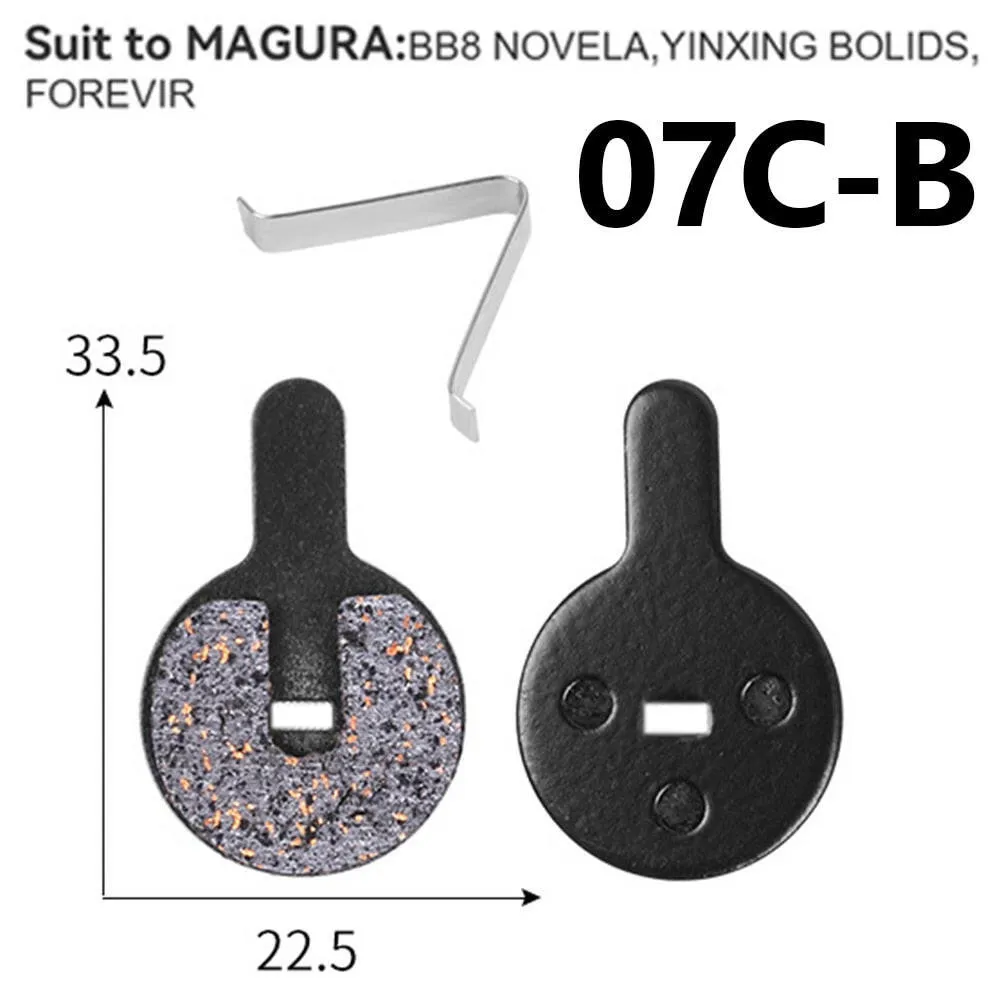 1 Pair/2pcs MTB DISC Brake Pads for Shimano XT DEORE MT200 315 For Magura/TEKTRO/AVID/MEGURA/HAYS Resin/Metal Disc Brake Pads
