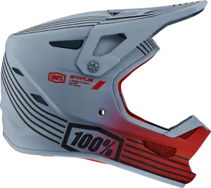100% Status Helmet - Caltec/Gray - Medium 80010-00009