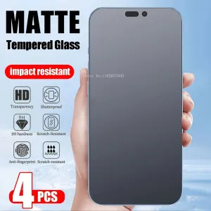 16356 2t-ProPa Vidrio Templado mate 4 pcs