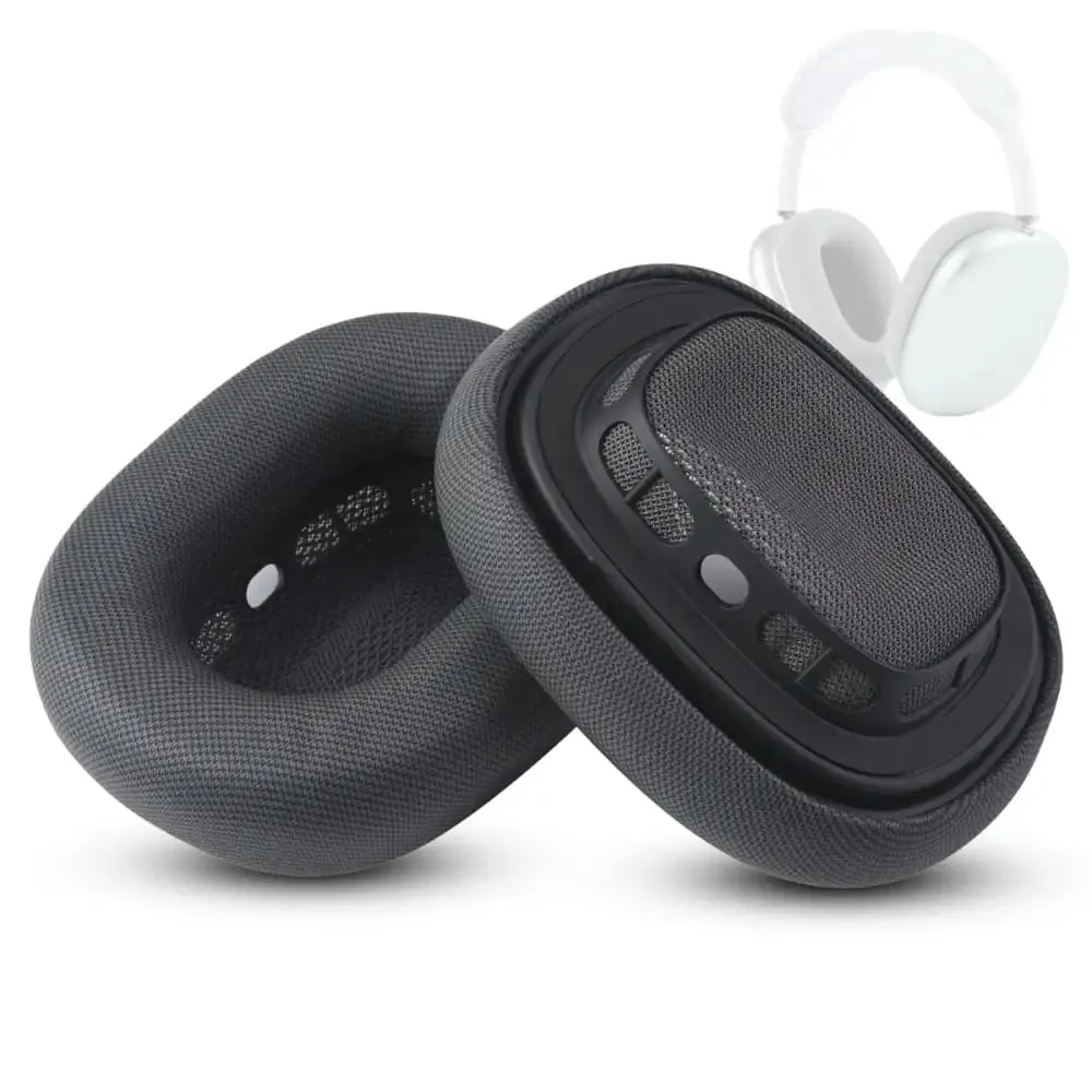 1pair Replacement Sponge Leather Earpads for Apple Airpods Max Headphone