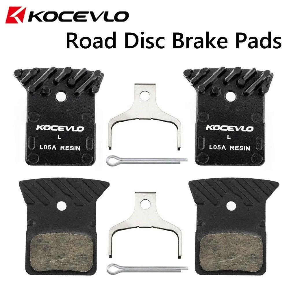 2 Pair Kocevlo L05A Resin ICE Brake Pad for SHIMANO Road Disc Brake Caliper up L03A/L02A