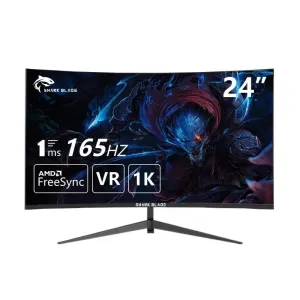 24 inch Curved Monitors PC Gamer LCD