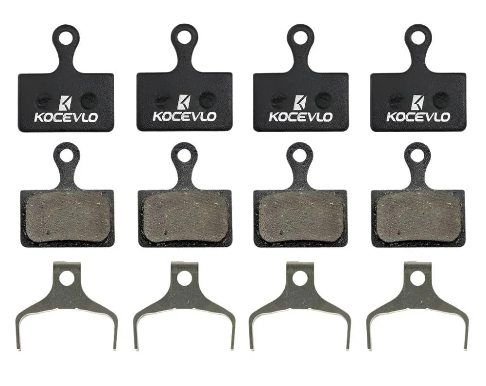 4 Pair Kocevlo Road Disc Brake Pads for SHIMANO Flat Mount Road Disc Caliper L03A R9170 R8070 7020