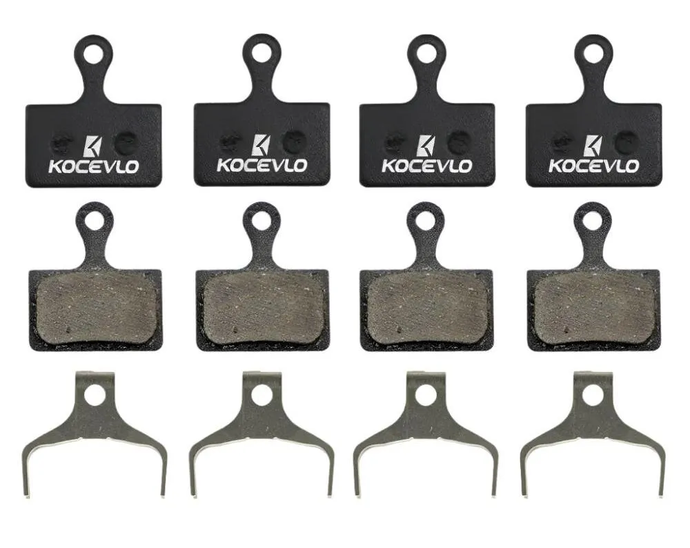 4 Pair Kocevlo Road Disc Brake Pads for SHIMANO Flat Mount Road Disc Caliper L03A R9170 R8070 7020