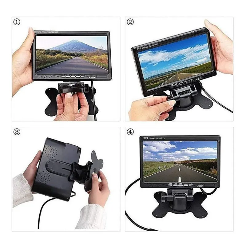 7' Tft-Lcd Color Monitor With High Resolution S70