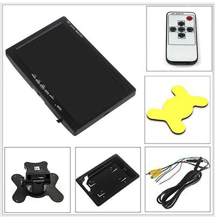 7" Tft/Led Hi-Res Display Monitor 23-03