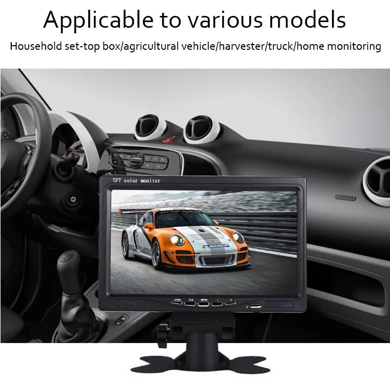 7" Tft/Led Hi-Res Display Monitor 23-03