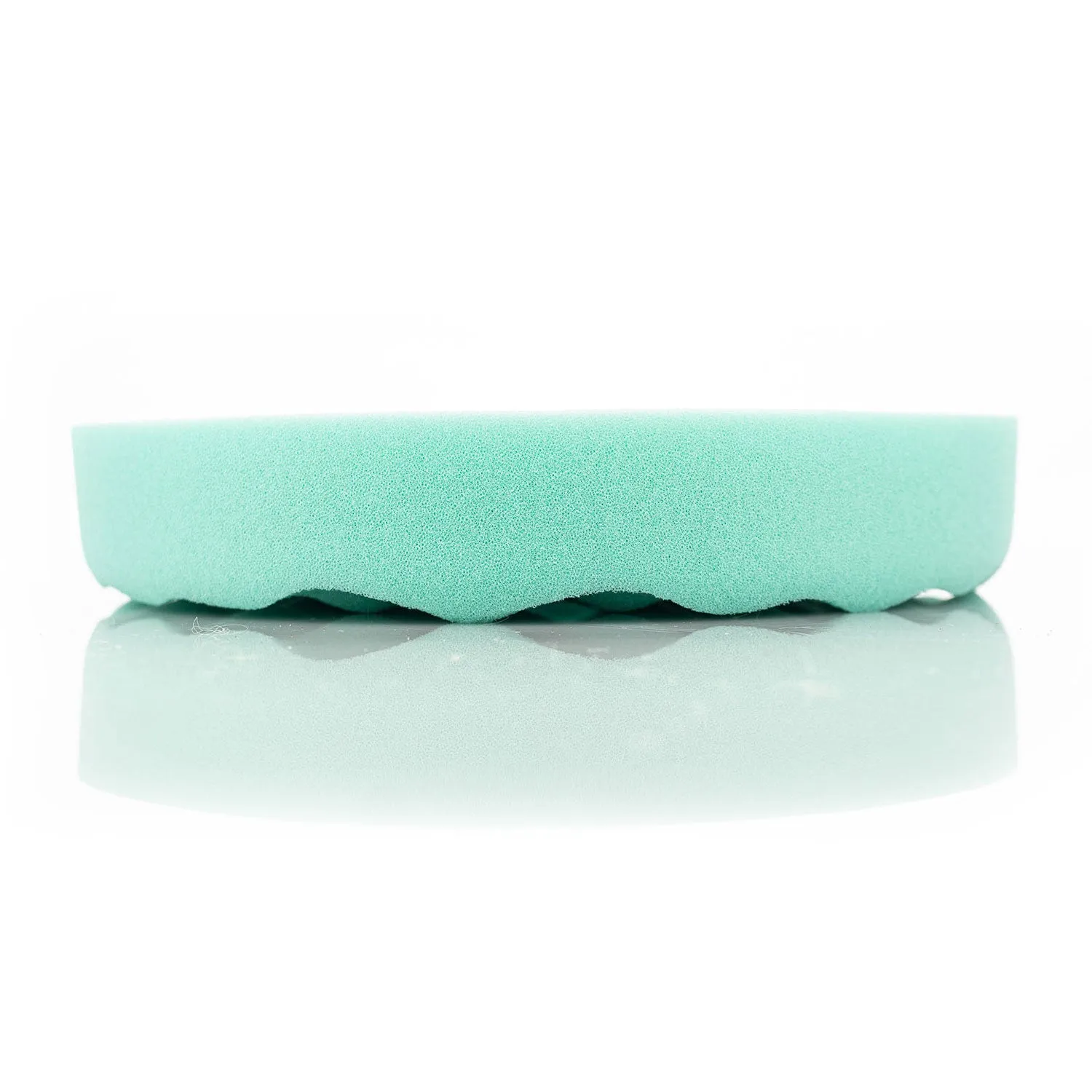 8" Rotary Green Waffle Foam Cutting Pad