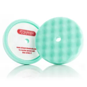 8" Rotary Green Waffle Foam Cutting Pad