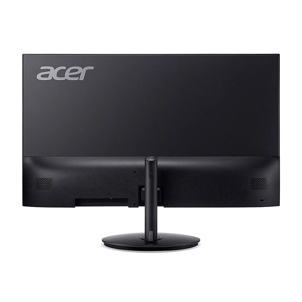 Acer - SH272U Ebmiiphx 27” IPS Ultra-Thin Monitor with AMD FreeSync Technology ( Display Port 1.2 and 2 x HDMI 2.0 Port) - Black