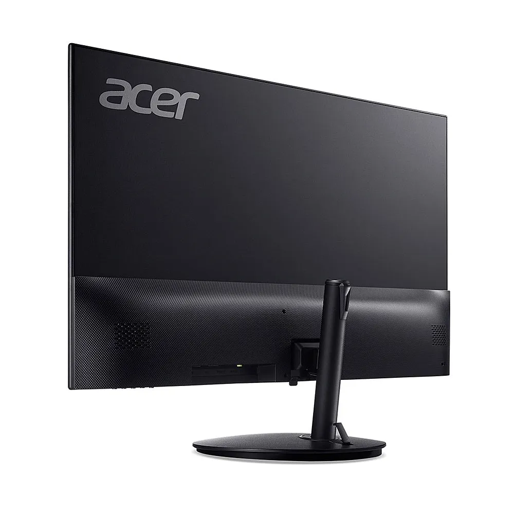 Acer - SH272U Ebmiiphx 27” IPS Ultra-Thin Monitor with AMD FreeSync Technology ( Display Port 1.2 and 2 x HDMI 2.0 Port) - Black