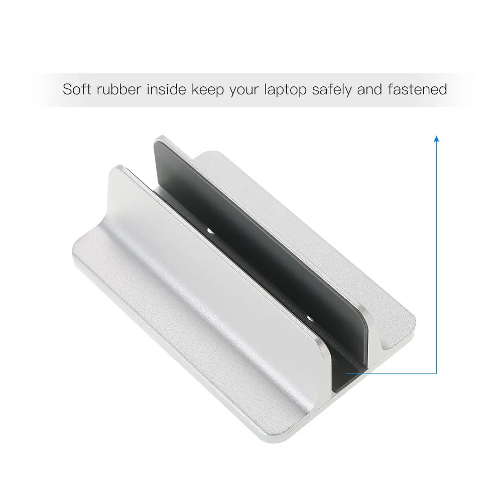 Adjustable Vertical Laptop Stand Aluminum