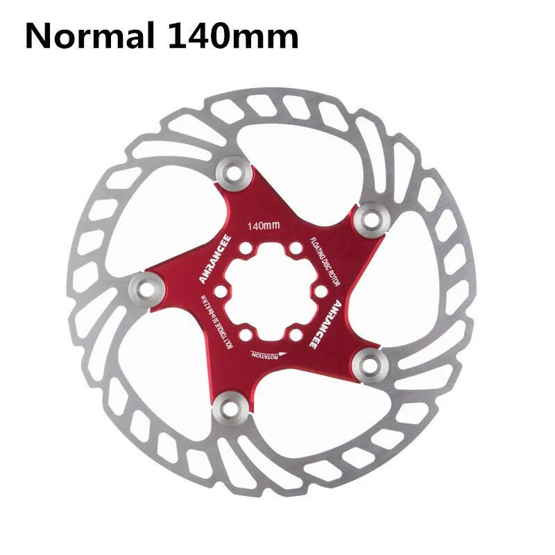 ANRANCEE Mountain Bike Cooling Disc Brake Floating Pads 140mm 160mm 180mm 203mm 6 Bolts Cool Down Bicycle Rotor VS RT99 RT86