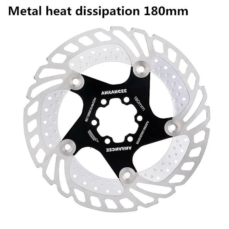 ANRANCEE Mountain Bike Cooling Disc Brake Floating Pads 140mm 160mm 180mm 203mm 6 Bolts Cool Down Bicycle Rotor VS RT99 RT86