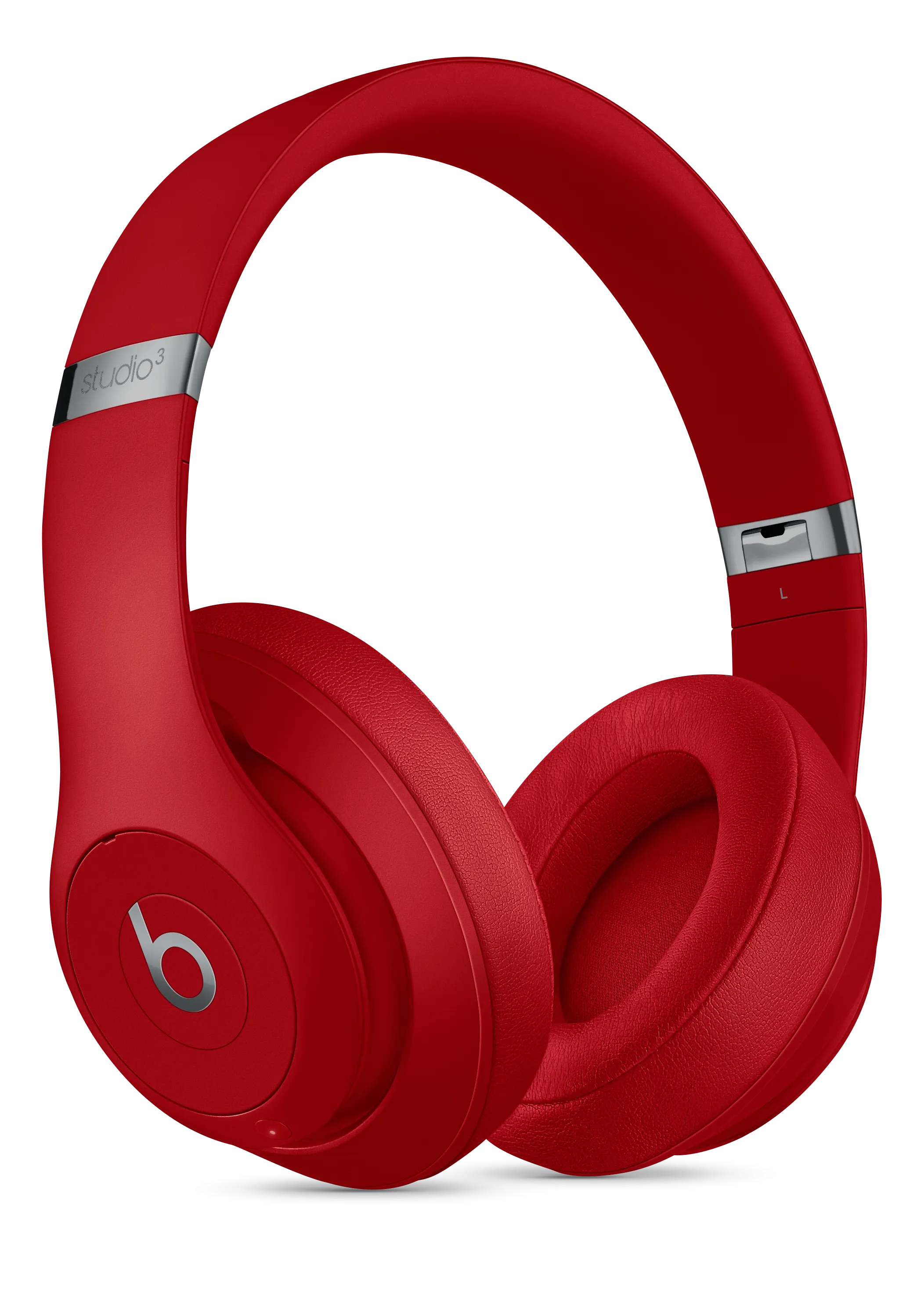 Beats Studio3 Wireless Over‑Ear Headphones - Red
