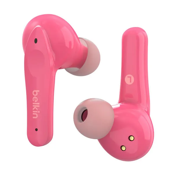 BELKIN SoundForm Nano Wireless Earbuds for Kids - Pink