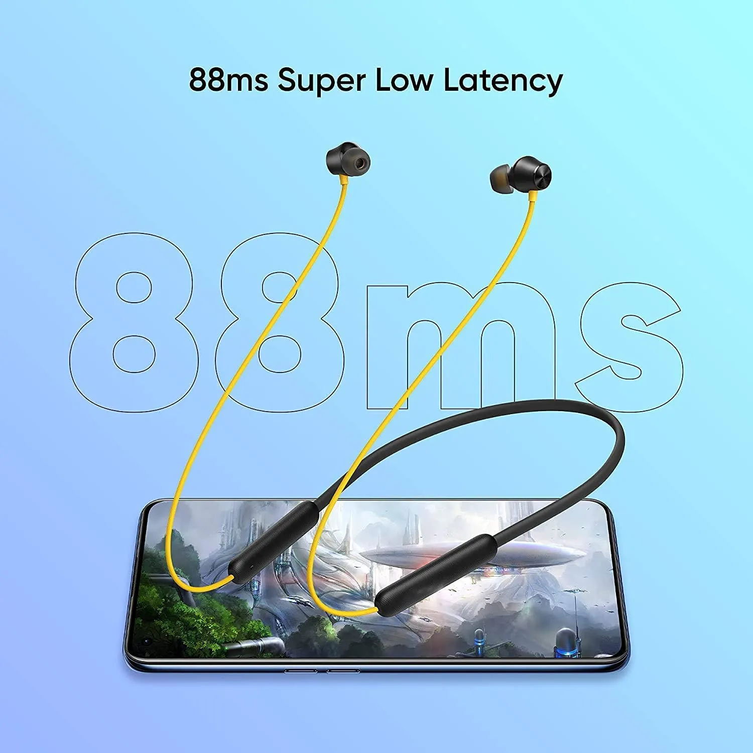 Bluetooth-R2 Wireless Necklace Earphone