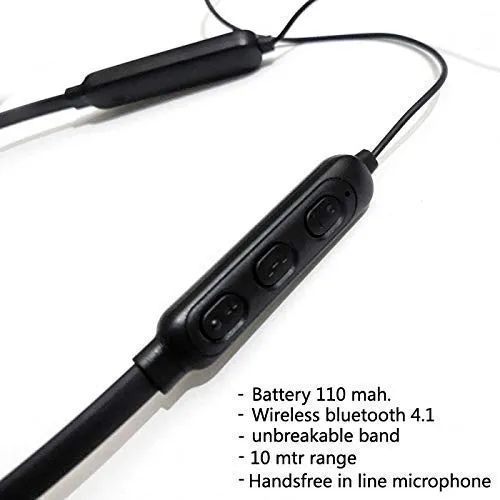 Bluetooth-R2 Wireless Necklace Earphone