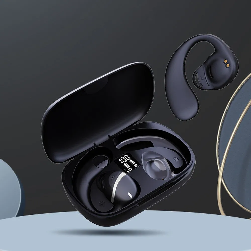 Bone Conduction True Wireless Ear Clip Ear Ultra-long Life Battery Headset