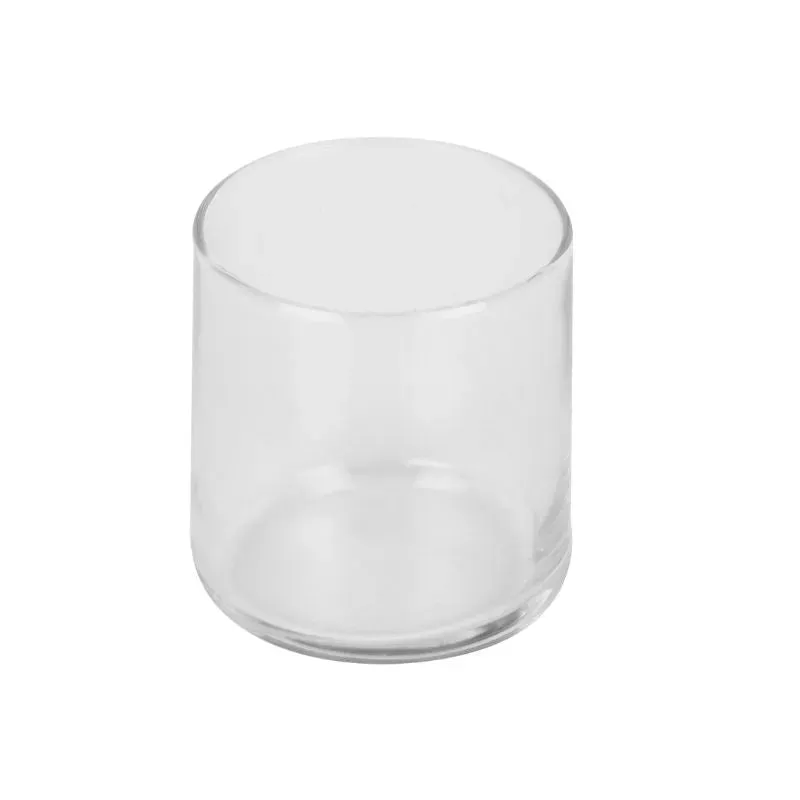 Canti Juice Glasses Clear Crystal Drinkware | Set of 6 | 3 x 3 inches | 260ml