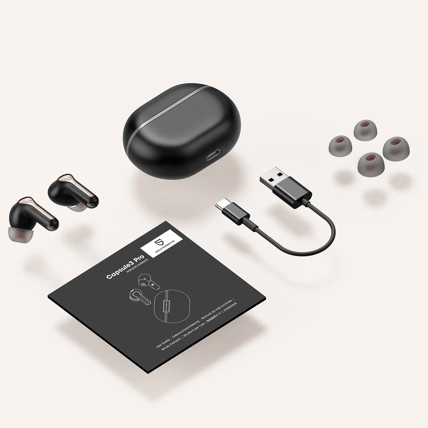 Capsule 3 Pro: Premium Bluetooth 5.3 TWS Earbuds