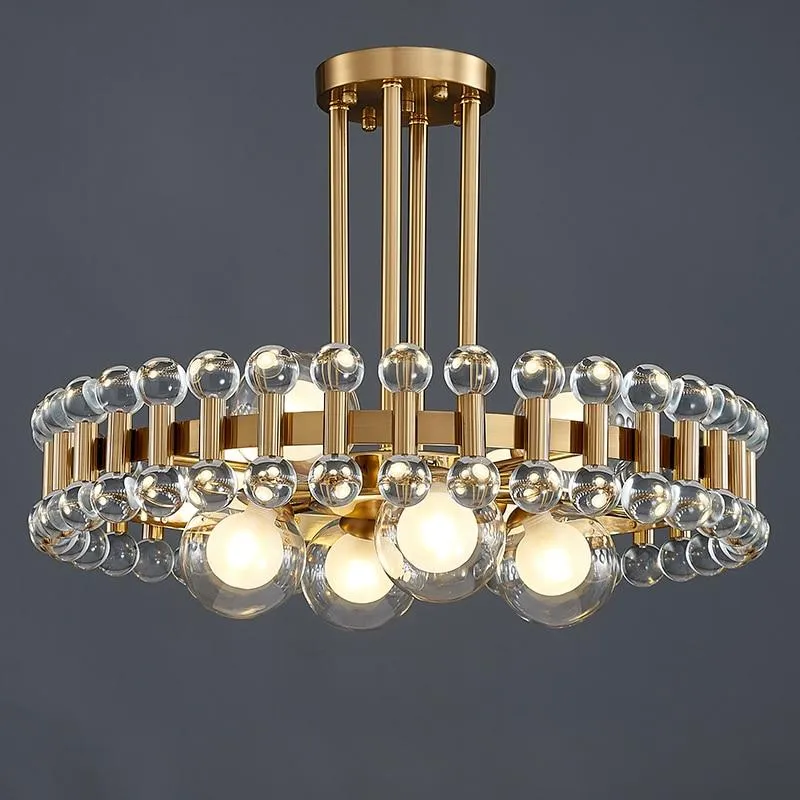 Colorful Modern Crystal Chandelier For Living And Dining Room