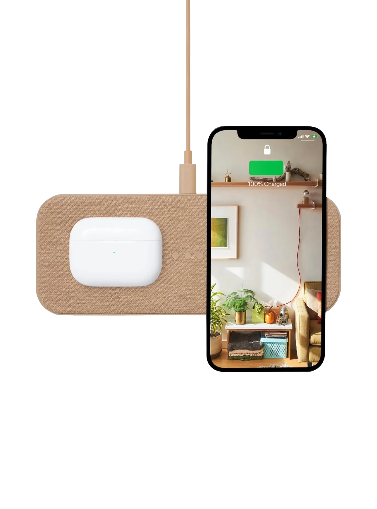 Courant CATCH:2 Wireless Charger (Camel)
