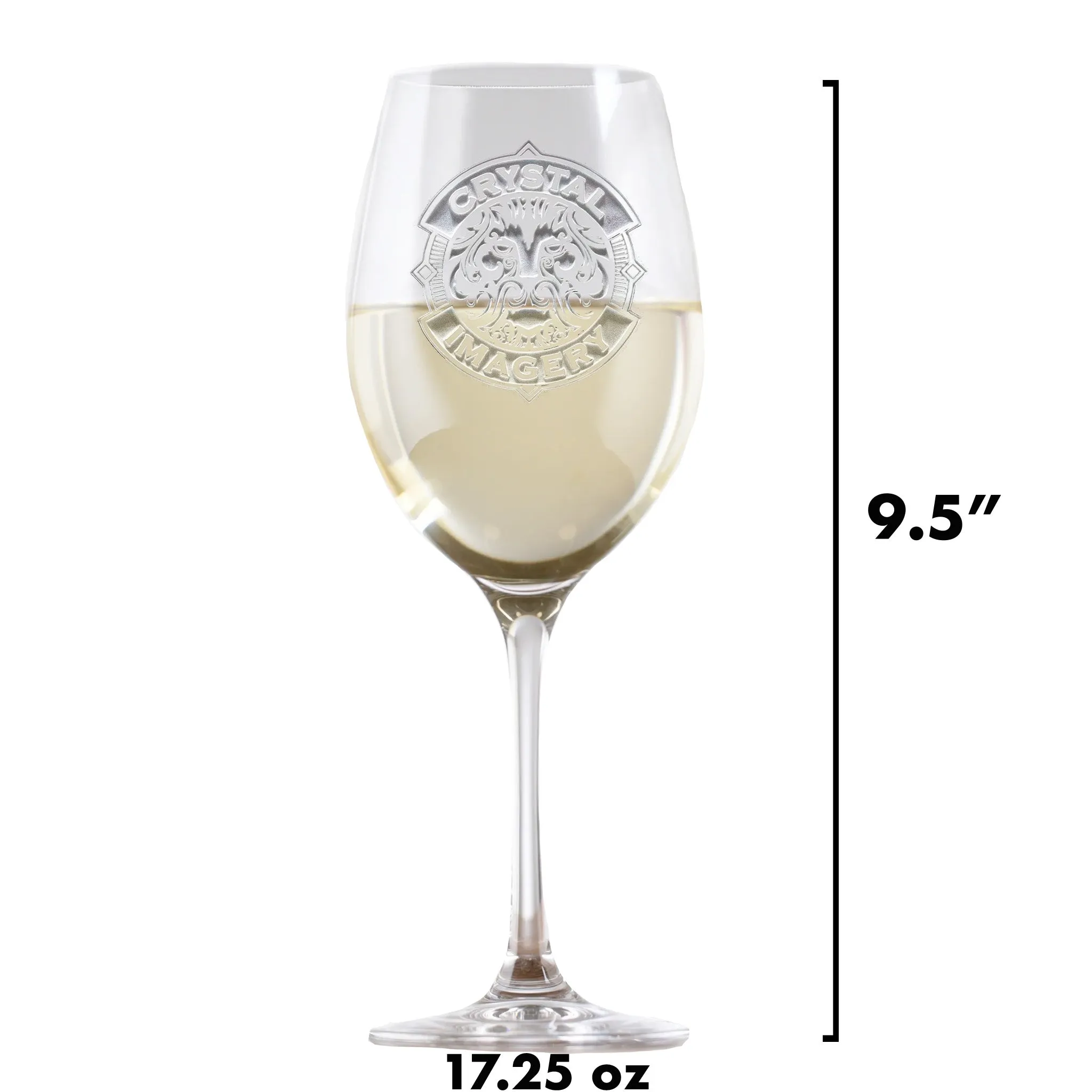 Custom Pinecone Crystal Wine Carafe and Glasses Gift Set