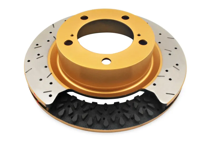 DBA 09-20 Nissan 370Z (w/Sport Performance Brakes) Front Drilled & Slotted Street Series Rotor