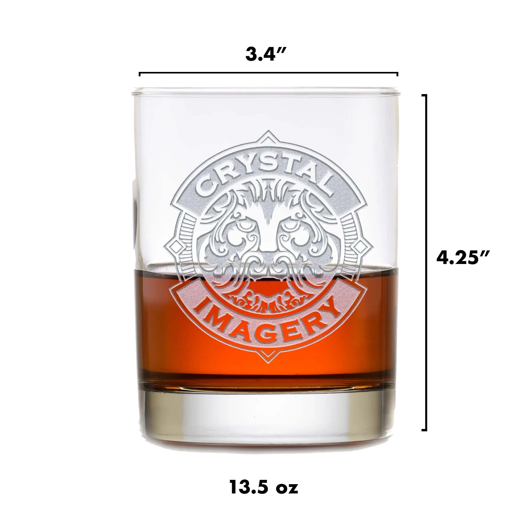 Deep Carved Shut Up Liver You're Fine Standard Rocks Glass