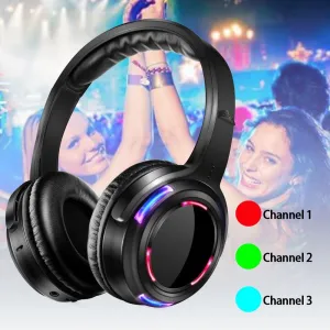 Disco Ball Activity Silent Wireless Party Headphones