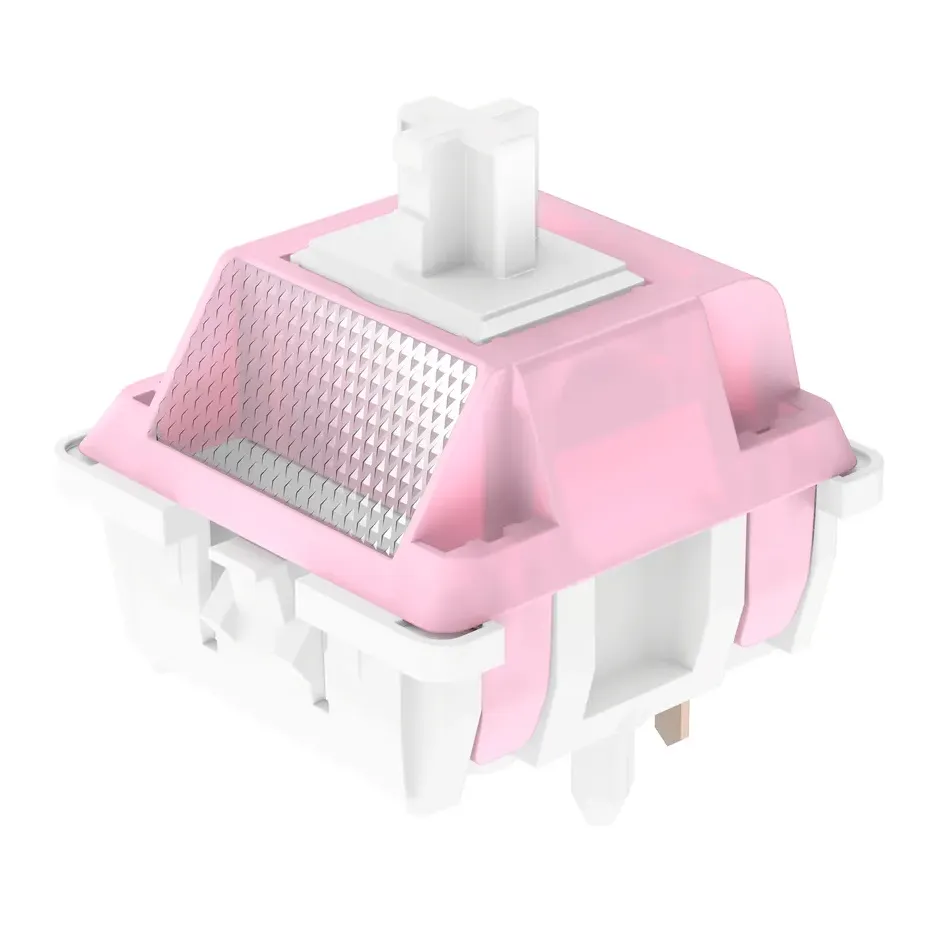 Durock White Lotus Light Tactile Switches
