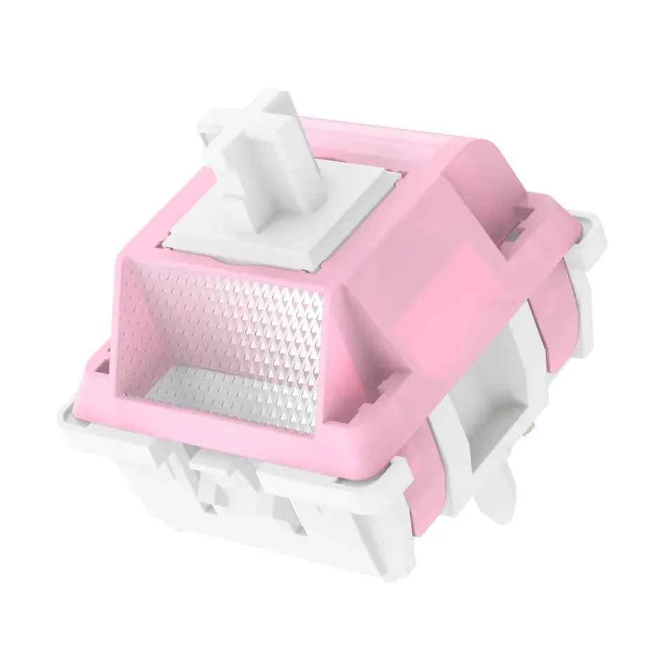 Durock White Lotus Light Tactile Switches