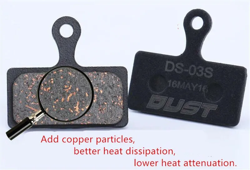 DUST Bicycle Disc Brake Pads MTB Bike Cycling Hydraulic Brake Pad Bike Parts for M615/675/785/985/988/M7000