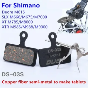 DUST Bicycle Disc Brake Pads MTB Bike Cycling Hydraulic Brake Pad Bike Parts for M615/675/785/985/988/M7000