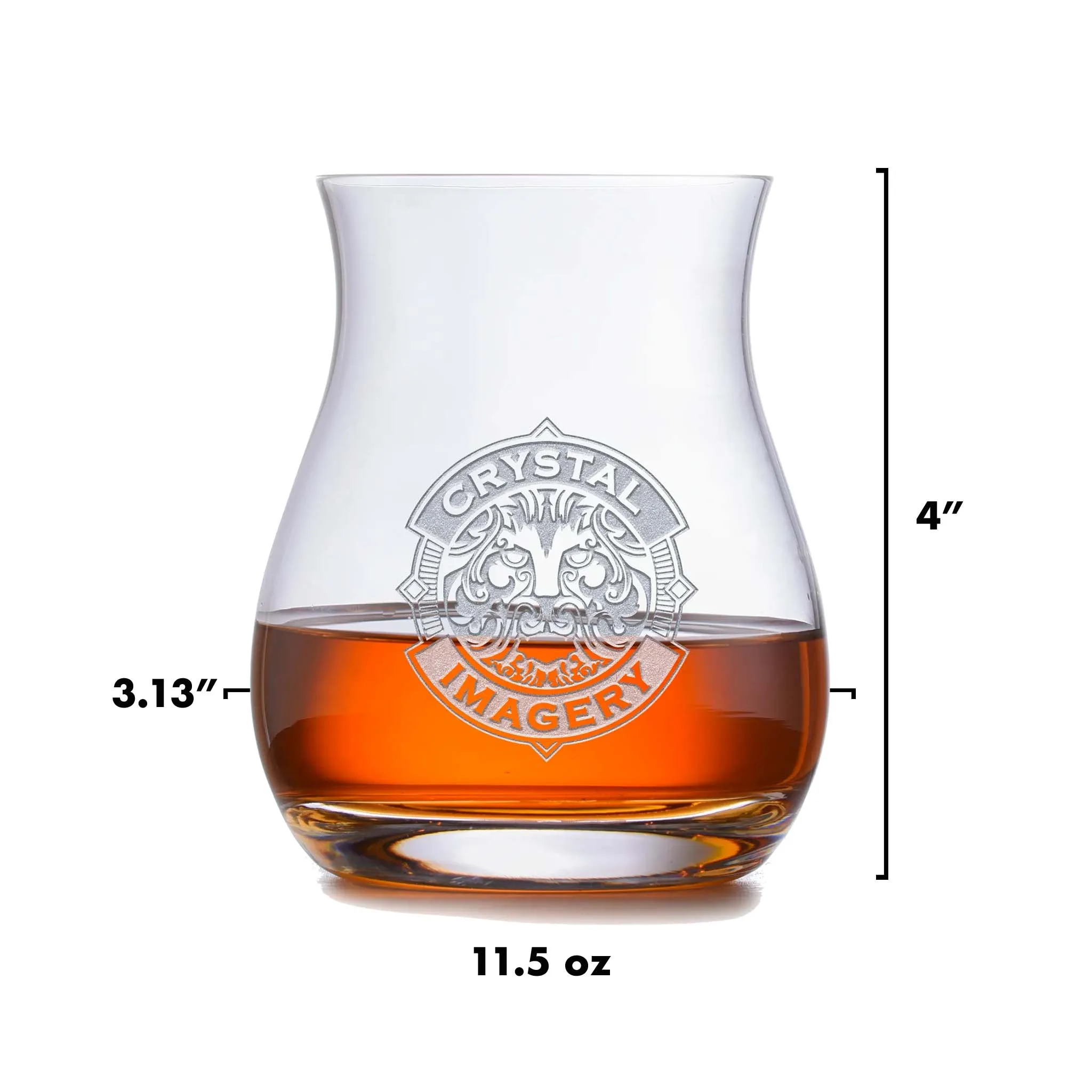 Family Tree Personalized Canadian Whiskey Glass