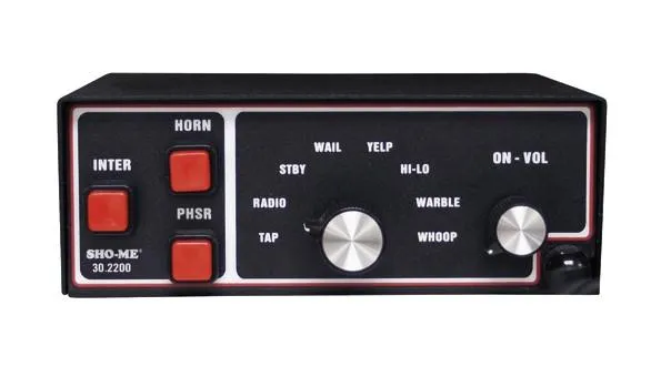 Full Feature PLUS Dash-Mount Siren