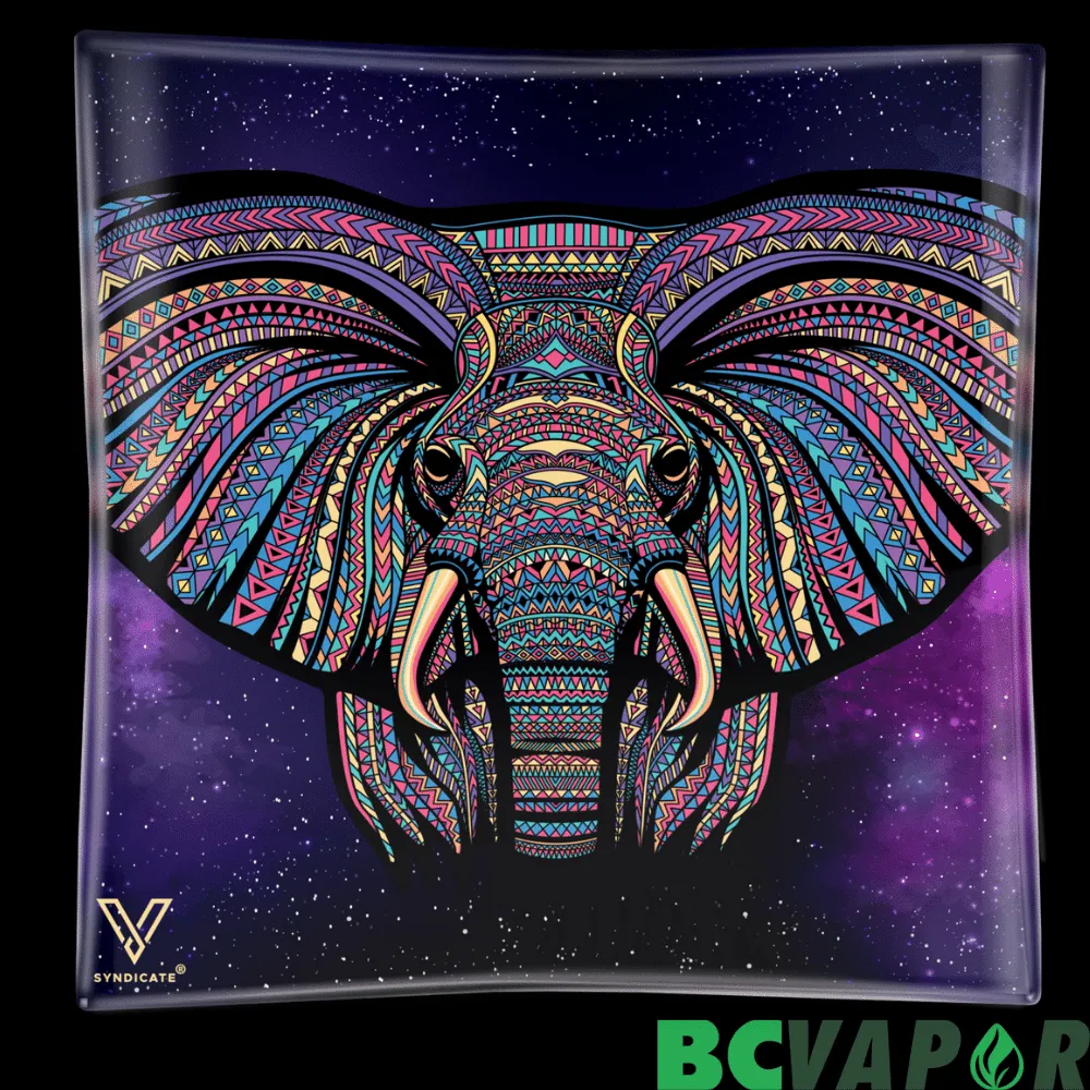 Glass Syndicate Elephant Ashtray