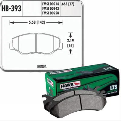 Hawk Performance LTS Brake Pads HB393Y.665