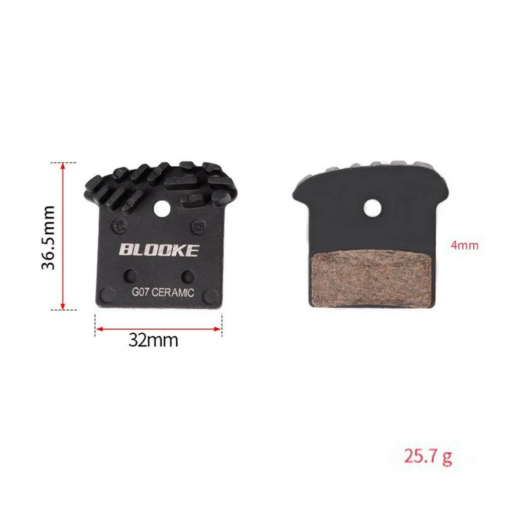 Heat Dissipation Brake Pad Bike Ceramics Resin Metal Cooling MTB J02A J03A XT SLX M785 M8000 M9000 Hydraulic Oil Brake