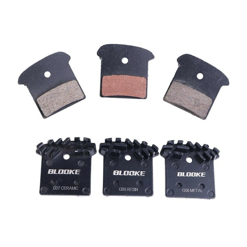 Heat Dissipation Brake Pad Bike Ceramics Resin Metal Cooling MTB J02A J03A XT SLX M785 M8000 M9000 Hydraulic Oil Brake