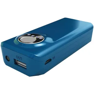 Hipstreet HS-PB2A06-BL 4,000mAh 2.1A Blue Power Bank