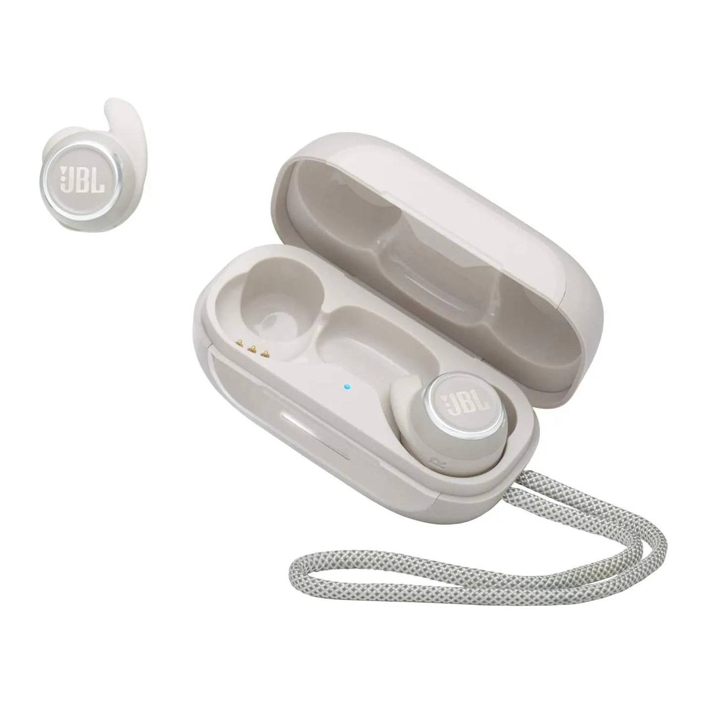 JBL Reflect Mini NC wireless headphones, white