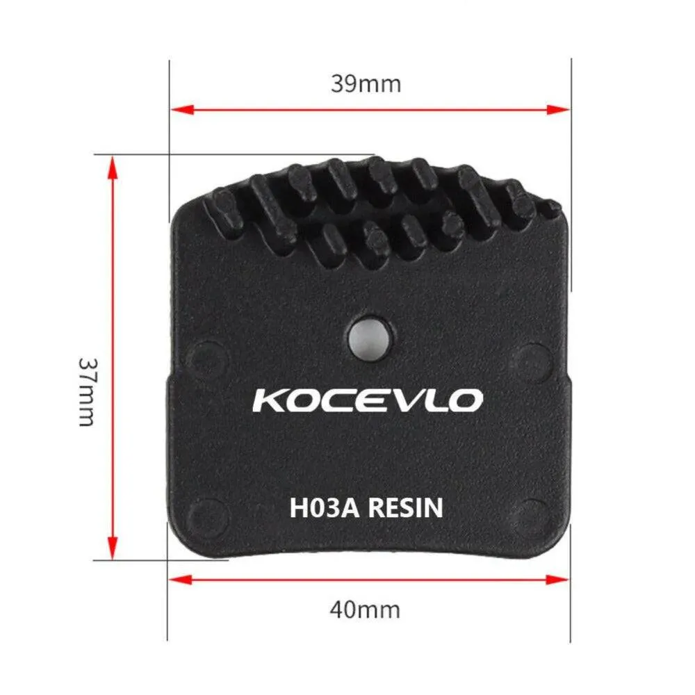 KOCEVLO  Ice Tech Pads  H03A  Resin Pads Disc Brake Pads For  4 Piston XT M820 M640 M6120 Brake Pads