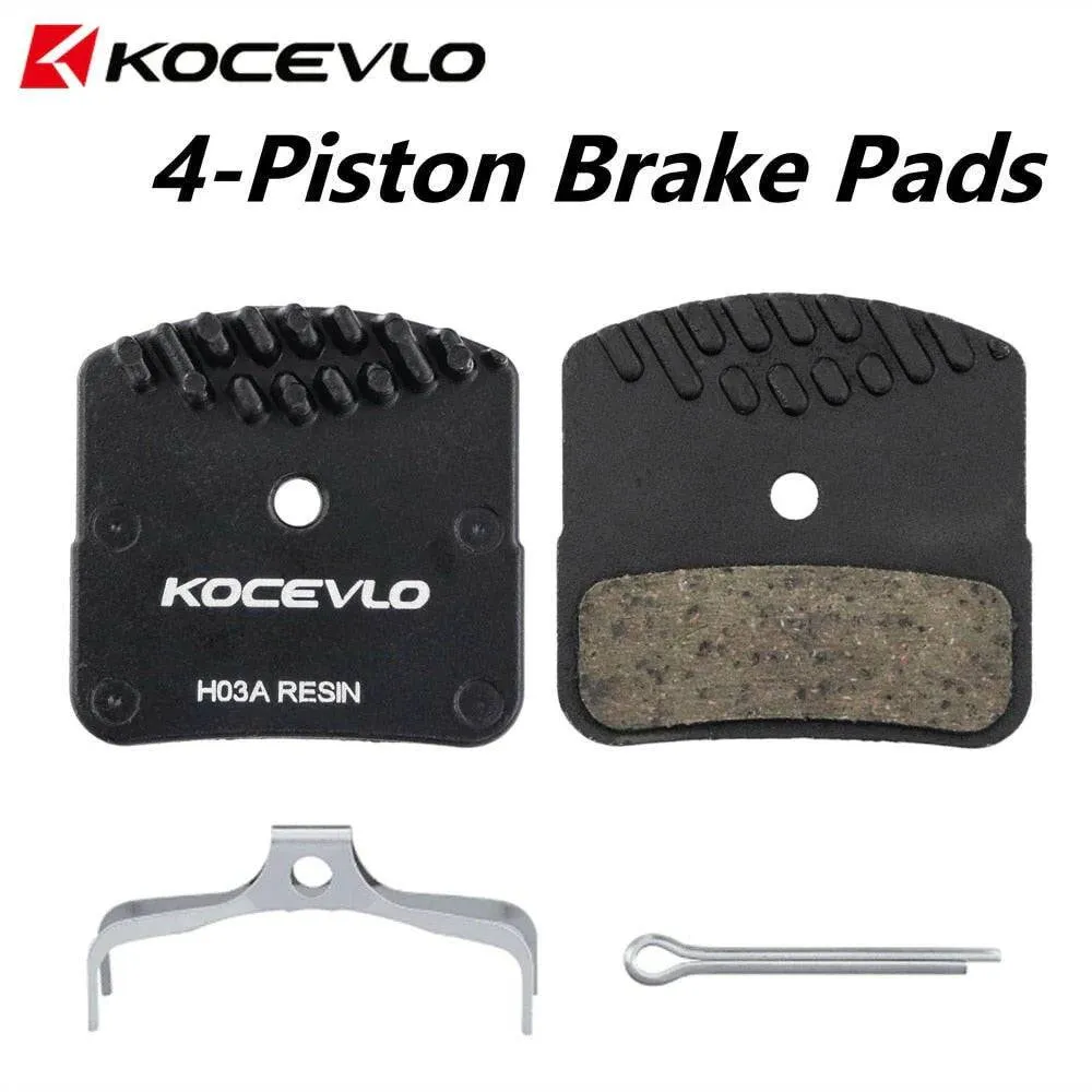KOCEVLO  Ice Tech Pads  H03A  Resin Pads Disc Brake Pads For  4 Piston XT M820 M640 M6120 Brake Pads