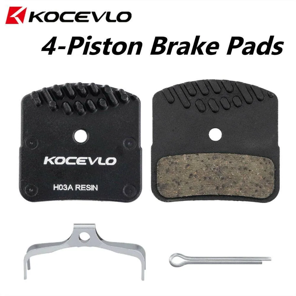 KOCEVLO  Ice Tech Pads  H03A  Resin Pads Disc Brake Pads For  4 Piston XT M820 M640 M6120 Brake Pads