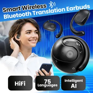 LAST DAY SALE 75% OFFHY-T26 Pro Wireless Bluetooth Translation Earbuds
