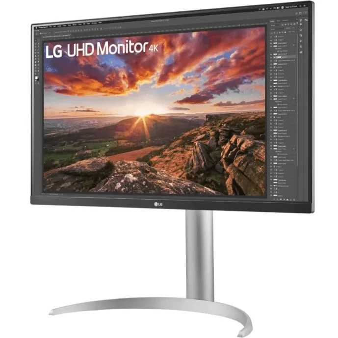 LG 27UP850N-W Monitor 27" 4K UHD HDR400 USB-C 3840x2160 16:9 5ms 60Hz